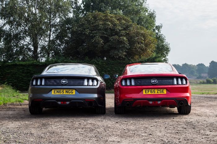 7 визуални разлики между Ford Mustang GT и Ecoboost